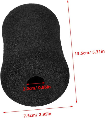 Sosoport 6pcs High Density Foam Roller Pads for Leg Machine Workout Bench Pads Leg Gym Replacement Parts
