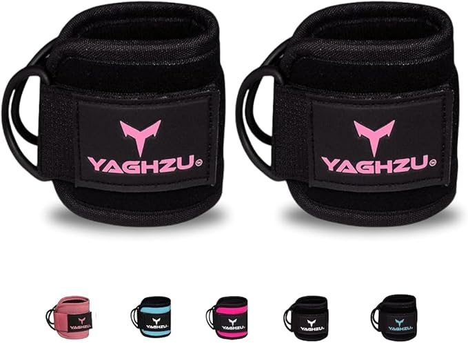 Ankle Straps for Cable Machines Women, Glute Kickback Cable Machine Attachments, Gym Ankle Cuffs, Wrist Cuffs for Workout, Leg Training Accessory, Fitness Gear for Home or Gym