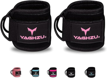 Ankle Straps for Cable Machines Women, Glute Kickback Cable Machine Attachments, Gym Ankle Cuffs, Wrist Cuffs for Workout, Leg Training Accessory, Fitness Gear for Home or Gym