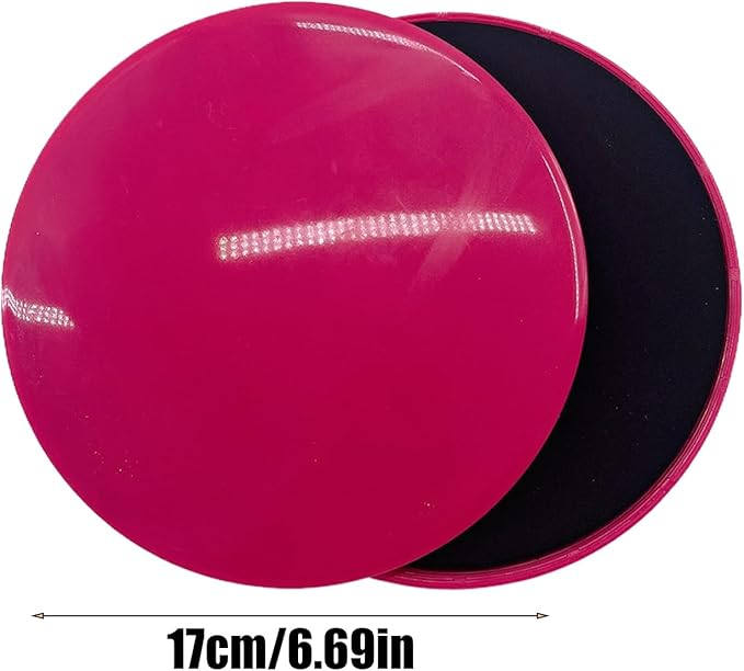 Fitness Sliders: Two-Side Sliding Discs for Home Gym and Core Workouts with Anti-Slip PP EVA Construction | Durable and Yoga Sliders