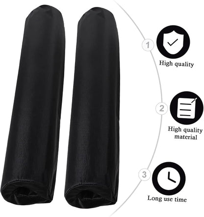2pcs Thick Barbell Pad Squat Bar Cushion with High Density Neck and Shoulder Protection for Weightlifting Squats Lunges Hip Thrusts Slip Grip Covers