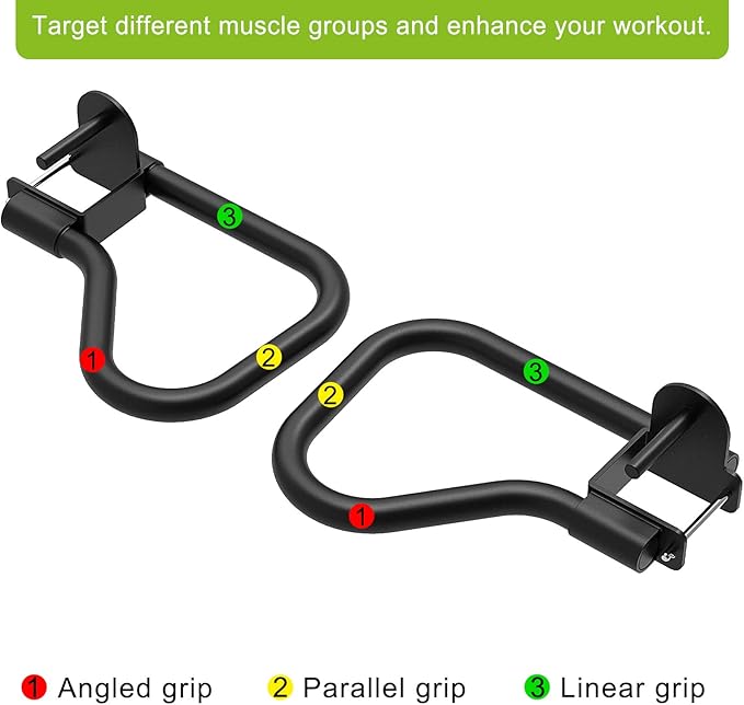 SELEWARE Power Cage Accessories, Dip Handles, Pull‑Up Stations, and Multi‑Grip Training Attachments