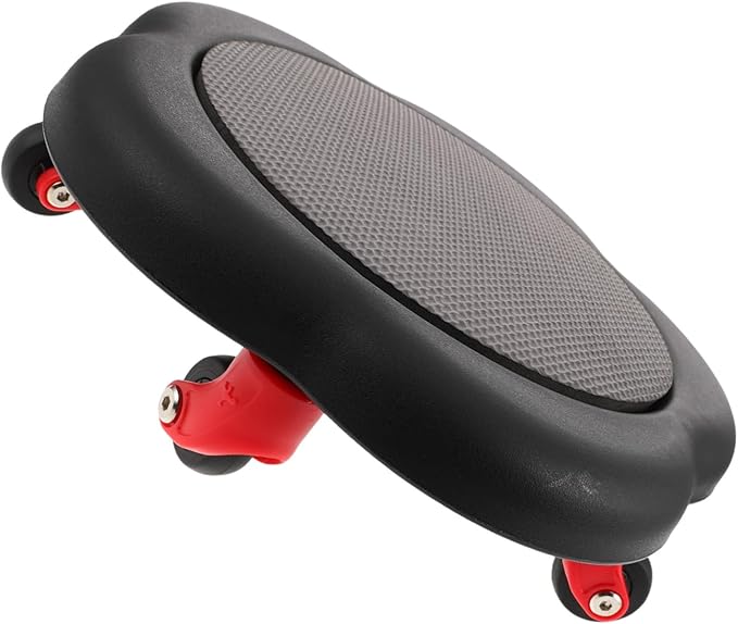 Yardwe Abdominal Muscle Trainer Dual-sided Gliding Discs Ab Core Exercise Board for Rolling Abs Wheel Workout