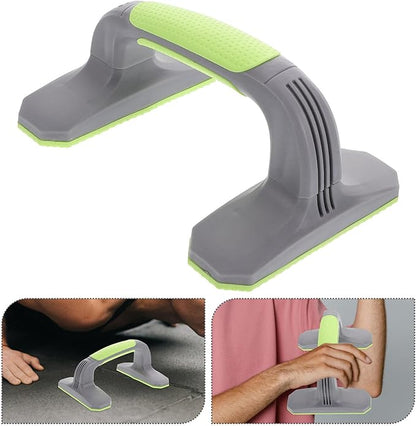 Kisangel 2pcs Push up Bars Home Workout Equipment Non-slip Plastic Pushup Handles for Strength Training Fitness Exercise Grips for Men Women Chest and Core
