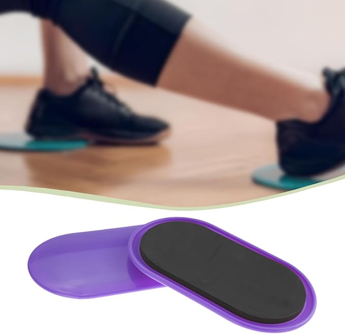 2X Exercise Core Gliding Pads, Abdominal Muscle Training, Full Body Workout, Abdominal Muscle Pads, Gliding Discs for Pilates at Home