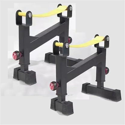 2 Stand Quiet Deadlift Barbell Elevation Stand…