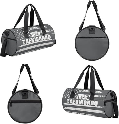 Personalized-Martial-Arts-Gear-Bag for Karate Teakwondo, Custom Jiujitsu Bag for Boys, Karate Teakwondo Bag for Gear Waterproof Lightweight Large USA