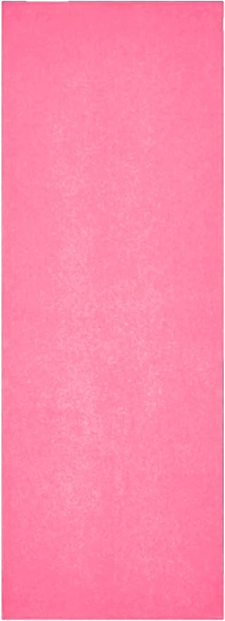 Private Island Hot Yoga Beach Mat Towel Non Slip Recycling Microfiber Quick Dry Compact Sand Water Sports Gym Picnic Blanket Outdoor Camping 24”x68” (Pink, Large)