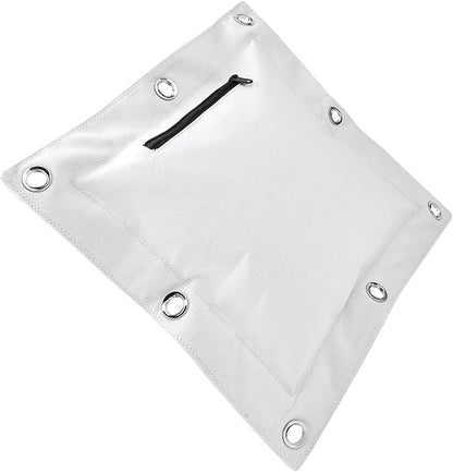 Punch Bag, Boxing Sand Bag, Wing Chun Wall Canvas Punch Empty Sand Bags Target with Zipper for Boxing Muay Thai