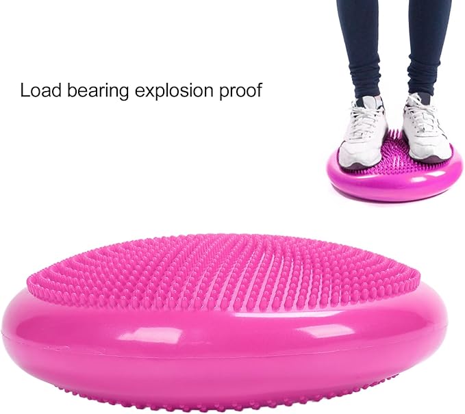 Balance Disc, Balance Pad Yoga Massage Ball Pad Professional Balance Disc Cushion Mat Fitness Exercise Training Ball