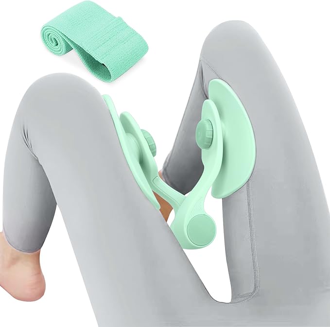 Thigh Exerciser Kegel Exerciser, Pelvic Floor Trainer, Kegel Trainer for Postpartum Rehabilitation, Trimmer Inner Thigh, Thigh Toner Workout,