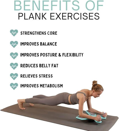 Plank Board,Wobble Balance Board for Core Workout,Push Up Board With Smart Phone Holder,Portable Pushup Board Training Equipment, Gym Accessories for Men & Women