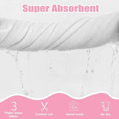 2-Pack Microfiber Bath Towels (27x54 Inches) - Ultra Soft & Quick Dry, 3X Absorbency, Lightweight for Gym, Yoga, Travel & Spa - Perfect for Home, Fitness & Post-Workout