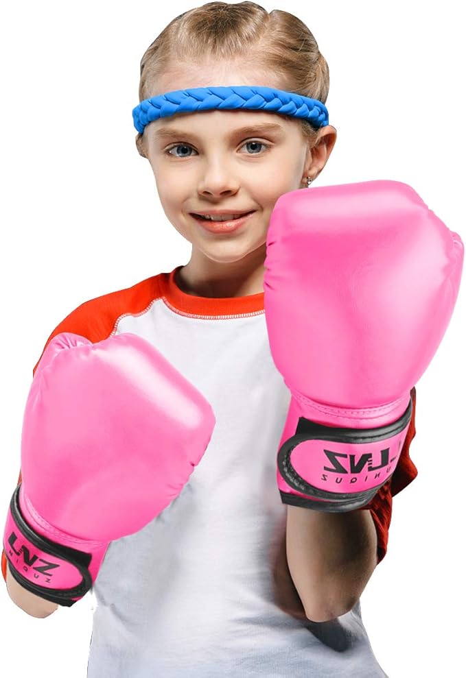 Boxing Gloves for Kids Punching Bag Sparring, Training Gloves for Boys Girls Kickboxing MMA