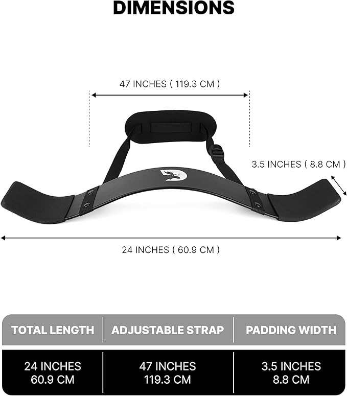DMoose Fitness Arm Blaster for Biceps and Triceps - Heavy Duty Aluminum, Soft Neck Padding & Adjustable Straps - Bicep Curl Support for Isolation & Strength Training - Biceps Workout Equipment for Men