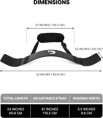 DMoose Fitness Arm Blaster for Biceps and Triceps - Heavy Duty Aluminum, Soft Neck Padding & Adjustable Straps - Bicep Curl Support for Isolation & Strength Training - Biceps Workout Equipment for Men
