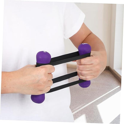BESPORTBLE 8 Pcs Resistance Bands for Exercise and Muscle Stretching Portable Workout Bands for Home Office and Travel Fitness Durable and Lightweight Resistance Loops for Men and Women