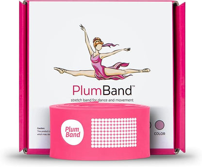 The PlumBand Stretch Band for Dance and Ballet – Premium Gift-Ready Package - Sizes for Kids & Adults – Improve Your Splits, Flexibility and Strength with Stretching