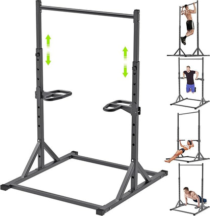 SELEWARE Power Cage Accessories, Dip Handles, Pull‑Up Stations, and Multi‑Grip Training Attachments
