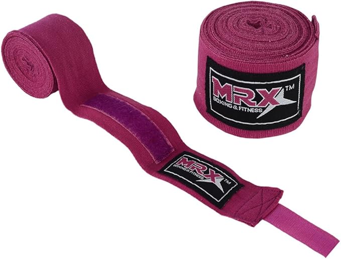 MRX BOXING & FITNESS Boxing Hand Wraps 100% Cotton Multi Colors Great for MMA Boxing Muay Thai Kick Boxing Training 118, 160, 180 Length