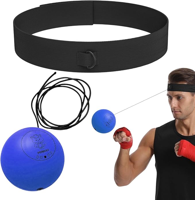 Boxing Reflex Ball Set, Boxing Head Ball for Punch Speed, Boxer Training Tool, Beginners Punching Reflex Ball for Punch Speed