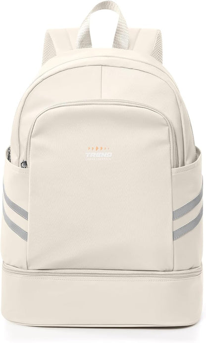 coofay Gym Backpack For Women Waterproof Sports Backpack With Shoe Compartment Lightweight Travel Backpacks Small Gym Bag Dance Volleyball Backpacks