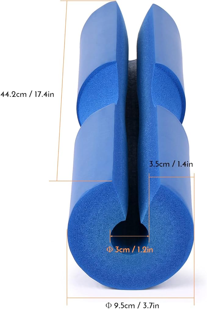 Barbell Squat Pad Neck Shoulder Protective Pad Support Hip Thrust Weight Lifting Bar Pad with Fixed Strap for Squat Lunges