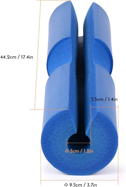 Barbell Squat Pad Neck Shoulder Protective Pad Support Hip Thrust Weight Lifting Bar Pad with Fixed Strap for Squat Lunges