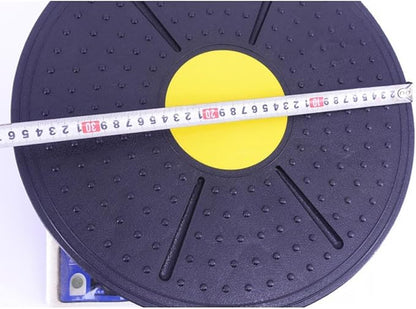 Happyyami Professional Anti-Slip Wobble Balance Board for Home Workout Yoga and Stability Exercises Random Color