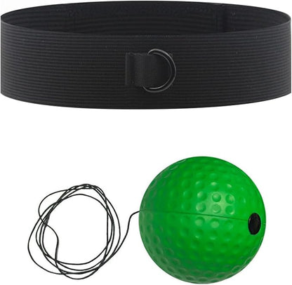 Boxing Reflex Ball with Adjustable Headbands,MMA Training Equipment,Punching Ball,Perfect for Fight Reaction,Hand Eye Coordination,Punching Speed,Agility,for Adults and Kids