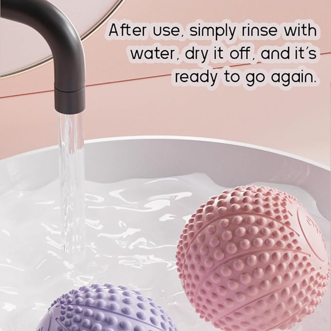 Magnetic Massage Ball - Deep Tissue Muscle Relief & Myofascial Release (2.5 Inch) (Purple)
