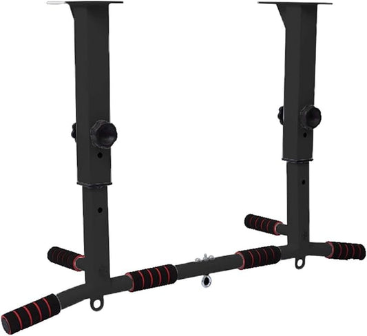 Wall-Mounted Pull-Up Bar, Home Fitness Equipment, Comfortable Grip, Wall-Mounted Pull-Up Trainer, Load-Bearing 300Kg