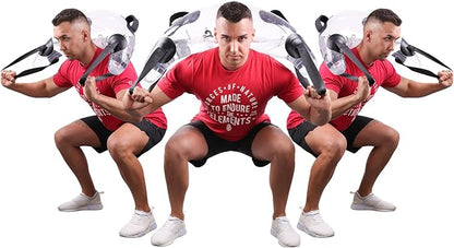 JOYPLUS Aqua Bag Workout, Adjustable Training Bag and Power Bag with Water, Core and Balance Trainer, Portable Stability Fitness &Full Body Exercise Equipment for Weight