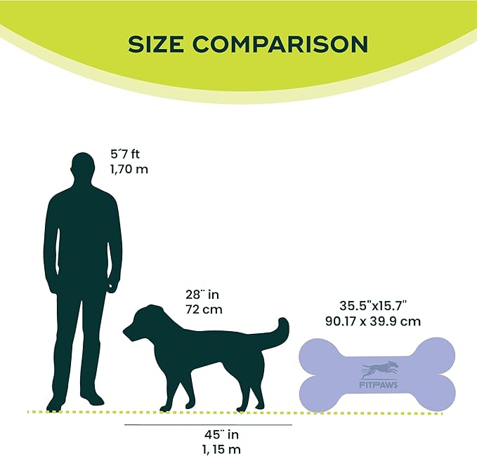 FitPAWS® K9FITbone CanineGym® Dog Balance Training Platform – Giant