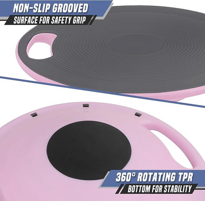 Wobble Balance Board with 15.5" No-Skid Surface for Core Trainer Physical Therapy, Home Office Exercise Balance Board for Woman & Man