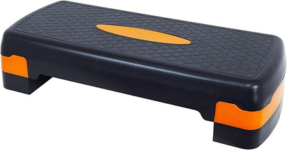 Fitvids Adjustable Workout Aerobic Stepper Step Platform Trainer, 27-Inch, Multiple Colors
