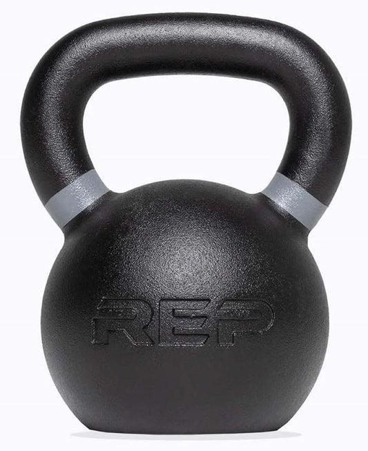 REP Fitness Kettlebell Set and Singles, 4kg to 24kg, 9lb to 53lb Weight Range, Cast Iron, Strength Exercise Training, Home Gym, Power Workout Equipment, Free Weights, Dumbbell Alternative
