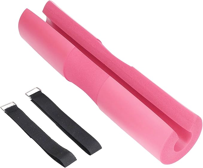 Squat Pad for Barbell | Weight Distribution & Neck Shoulder Protection | Rubber Foam Cushion for Squats/Lunges/Hip Thrusts | Lightweight & Portable Gym Accessory