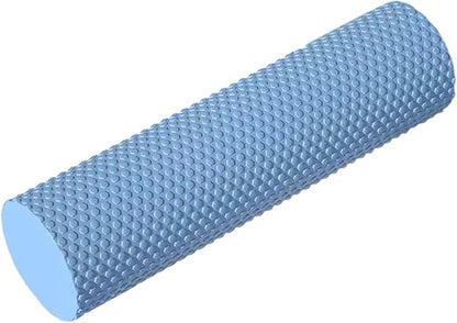 12 Inch EVA Soft Dot Foam Roller for Muscle Therapy, Yoga and Balance Exercises, High-Density Massage Roller, Foam Roller for Back, Legs for Home, Gym and Travel (Blue#M)