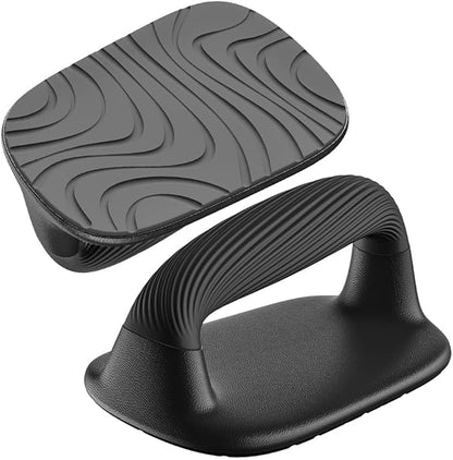 Push Up Bars with Bottom Anti-Slip Pad Push Up Handles for Floor Soft Plastic Pushup Handles Strength Training Pushup Stands