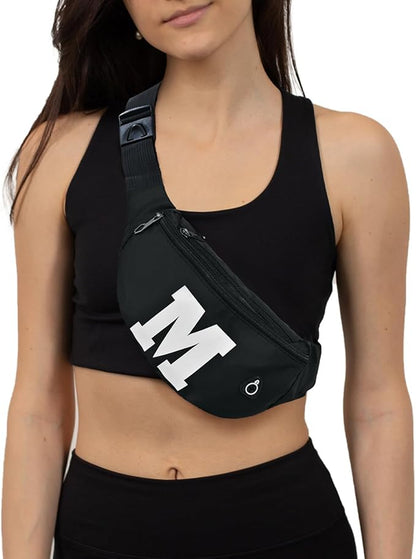 Fanny Pack for Men Women, Waterproof Sports Waist Bag Pack, Belt Bag for Travel Hiking Running