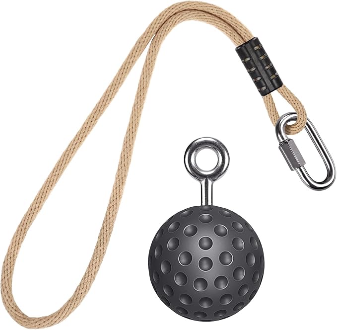 SELEWARE Non-Slip Pull Up Power Balls, Rock Climbing Grips for Strength Training, Forearm and Hand Exerciser for Chin Up Bar, Kettlebell, Barbell, Resistance Band Handles, Home Gym Workout Equipment