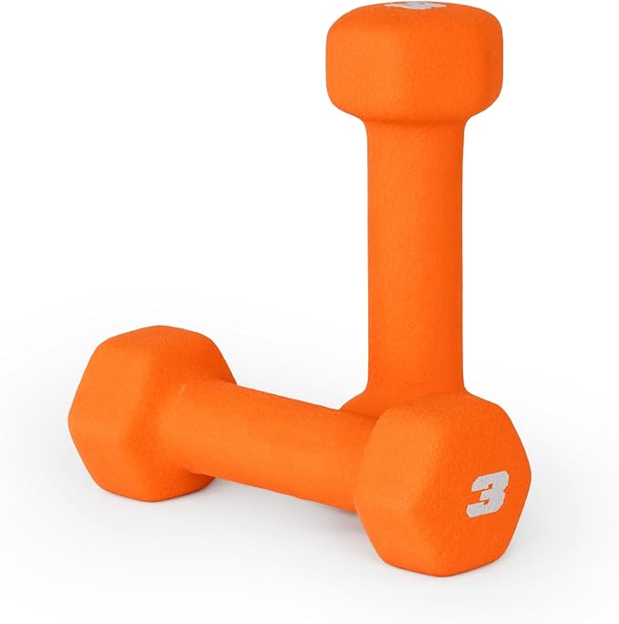 CAP Barbell Neoprene Dumbbell Weights Pairs & Sets | Multiple Colors