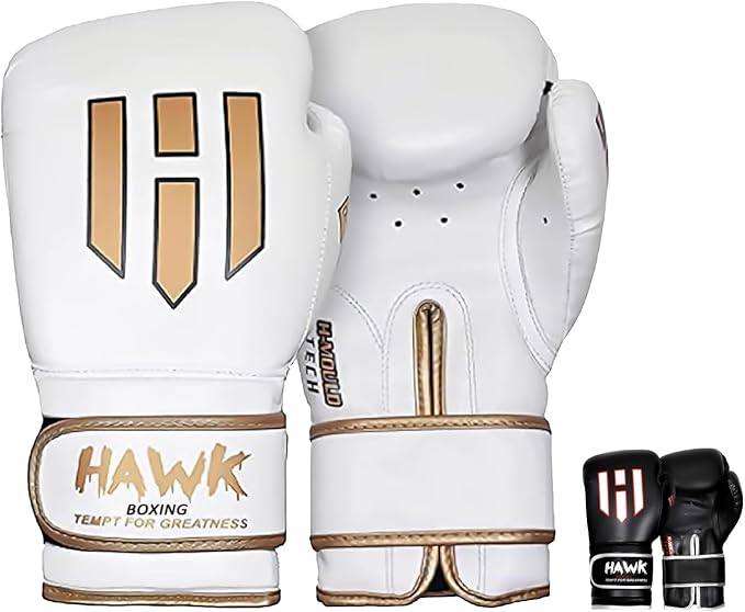 Hawk Sports Boxing Gloves for Men and Women, Comfy Boxing Training Gloves with Foam Padding for Throwing Power Punches with Confidence, Heavy Bag Boxing Gloves for Training and Sparring