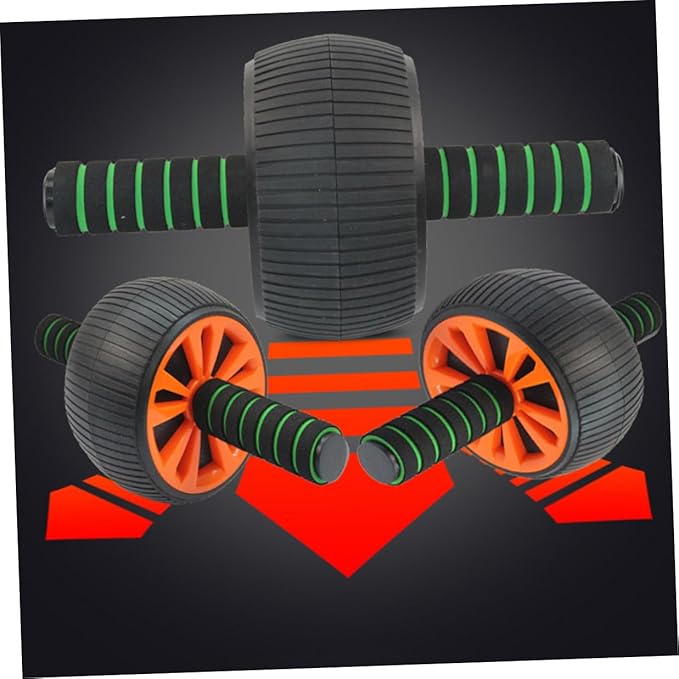 Non-slip Abdominal Exercise Roller Core Muscle Trainer Silent Ab Wheel for Home Fitness Muscle Training