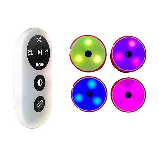 Speed Agility Training Equipment, React Sensory Speed Training Equipment, Reaction Training Light for Soccer Fencing Fitness (4)