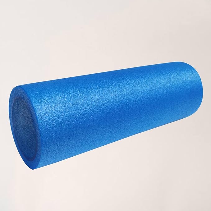 GALPADA Yoga Roller Epe Solid Foam Massage Stick 30x15cm Navy Deep Tissue Fitness Roller for Muscle and Pilates Balance Training