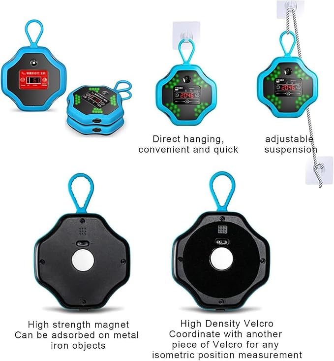 Speed Agile Reaction Lights, Reaction Training Lights Set with Buzzer and 27 Training Modes, TPU Material and Durable Drop-Proof, Display Training Data, for Fitness, Training Speed Agility