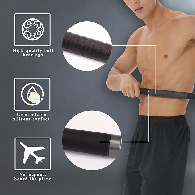 Muscle Roller Massage Stick for Legs Massager Roller-Calf Roller Deep Tissue Release Muscle Soreness, Trigger Points for Legs, Neck, Calves, Thighs, Shins, Back