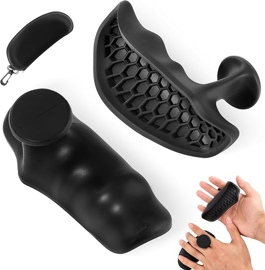 HUAFA Anti-Slip Workout Grips, Gym Grips Weight Lifting Grips Pads, Ergonomics Weight Lifting Gloves for Men Women Deadlift, Fitness Training and Exercise, Gym Grips Pads for Palm Protection